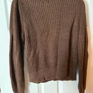 Gap chocolate Brown Knit Women's Sweater